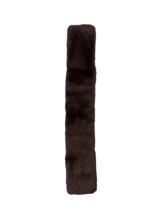 细节 - 点击放大 - YVES SALOMON - Rex Fur Scarf