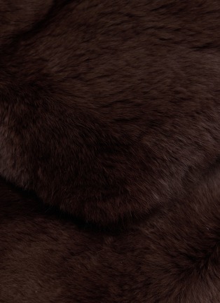 细节 - 点击放大 - YVES SALOMON - Rex Fur Scarf