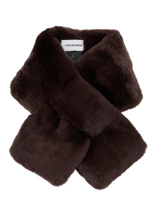 首图 - 点击放大 - YVES SALOMON - Rex Fur Scarf