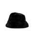模特儿示范图 - 点击放大 - YVES SALOMON - Bob Leather Mink Fur Bucket Hat