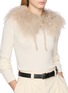 模特儿示范图 - 点击放大 - YVES SALOMON - Hair Fur Collar