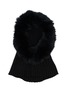 首图 - 点击放大 - YVES SALOMON - Wool Cashmere Fox Fur Balaclava