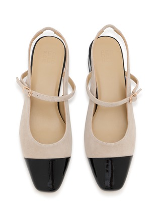 细节 - 点击放大 - PEDDER RED - Britt 40 Suede Slingback Pumps