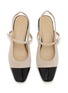 细节 - 点击放大 - PEDDER RED - Britt 40 Suede Slingback Pumps