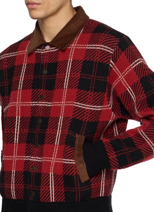  - GUEST IN RESIDENCE - Tartan 格纹翻领短夹克