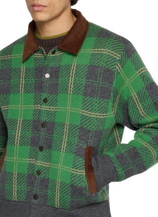  - GUEST IN RESIDENCE - Tartan 格纹翻领短夹克
