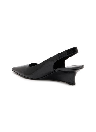  - STUART WEITZMAN - 50 VINNIE 鳄鱼纹漆皮高跟鞋