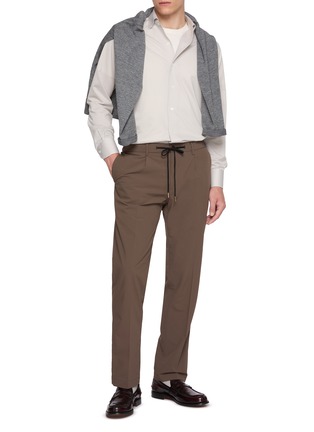 模特儿示范图 - 点击放大 - TOMORROWLAND - 4-Way Stretch Pants