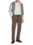 模特儿示范图 - 点击放大 - TOMORROWLAND - 4-Way Stretch Pants