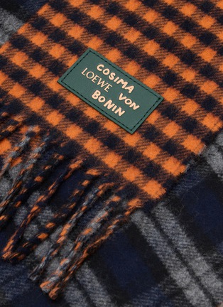 细节 - 点击放大 - LOEWE - X Cosima Von Bonin Wool Cashmere Scarf
