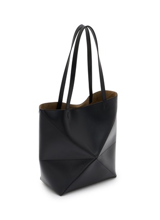细节 - 点击放大 - LOEWE - Medium Puzzle Fold Leather Tote Bag