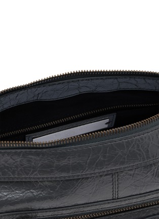 细节 - 点击放大 - BALENCIAGA - Small Le City Moto Arena Leather Bag