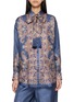 ZIMMERMANN VALIAN T 领结流苏衬衫