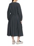 背面 - 点击放大 - AND WANDER - Tuck Midi Dress