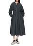 模特儿示范图 - 点击放大 - AND WANDER - Tuck Midi Dress