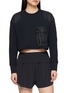 首图 - 点击放大 - AND WANDER - PE Waffle Cropped Long Sleeve T-Shirt