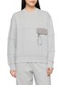 首图 - 点击放大 - AND WANDER - Carabiner Clip Pocket Crewneck Sweater