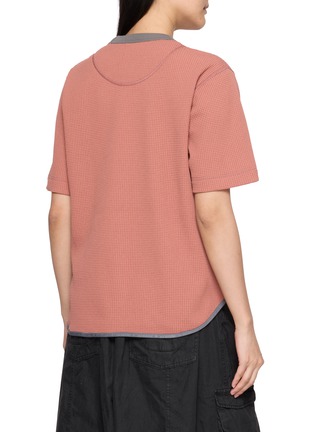 背面 - 点击放大 - AND WANDER - PE Waffle Crewneck T-Shirt