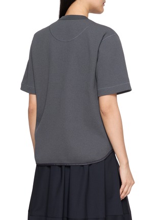 背面 - 点击放大 - AND WANDER - PE Waffle Crewneck T-Shirt