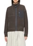 首图 - 点击放大 - AND WANDER - 056 Stand Collar Zip Fleece Jacket