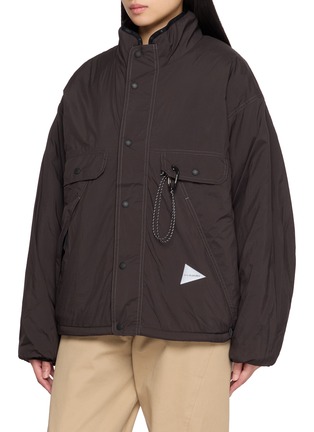细节 - 点击放大 - AND WANDER - Reversible Boa Jacket