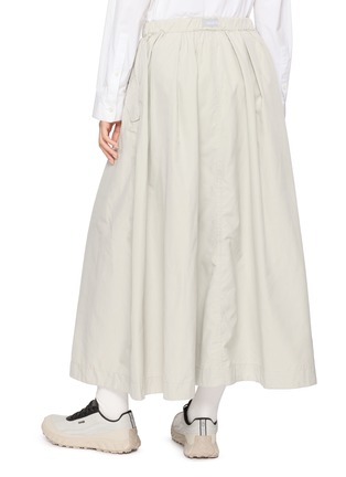 背面 - 点击放大 - AND WANDER - Oversized Belted Cargo Maxi Skirt