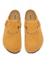 细节 - 点击放大 - BIRKENSTOCK 1774 - x Ader Error Boston Flap Suede Clogs