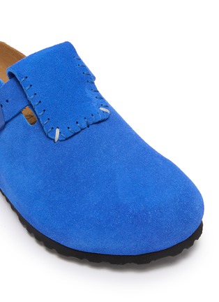 细节 - 点击放大 - BIRKENSTOCK 1774 - x Ader Error Boston Flap Suede Clogs