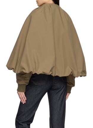 背面 - 点击放大 - BALENCIAGA - Bomber Cape Jacket