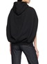 背面 - 点击放大 - BALENCIAGA - Balloon Cape Cotton Fleece Hoodie
