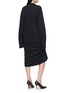 背面 - 点击放大 - BALENCIAGA - Tucked In Cotton Midi Dress