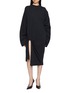 首图 - 点击放大 - BALENCIAGA - Tucked In Cotton Midi Dress
