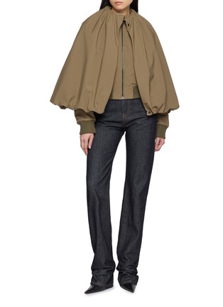 模特儿示范图 - 点击放大 - BALENCIAGA - High Waist Slim Denim Jeans