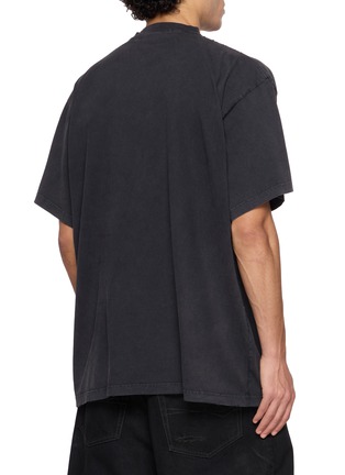 背面 - 点击放大 - BALENCIAGA - Ransom Message Cotton T-Shirt