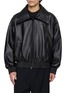 首图 - 点击放大 - BALENCIAGA - High Collar Leather Jacket