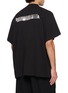背面 - 点击放大 - BALENCIAGA - Silver Tape Logo Cotton T-Shirt