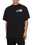 首图 - 点击放大 - BALENCIAGA - Silver Tape Logo Cotton T-Shirt