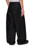 背面 - 点击放大 - BALENCIAGA - Wide Leg Double Cotton Gabardine Workwear Pants