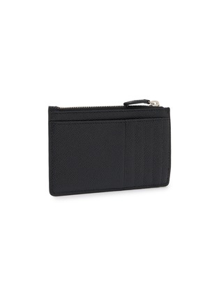 模特儿示范图 - 点击放大 - BALENCIAGA - Le City Zipped Leather Card Holder