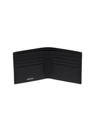 模特儿示范图 - 点击放大 - BALENCIAGA - Le City Uptown Leather Folded Wallet