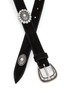 细节 - 点击放大 - PUNTOVITA ARSENICE - Embellished Suede Belt