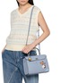 模特儿示范图 - 点击放大 - ANYA HINDMARCH - X Peanuts Moonwalk Snoopy Mini Mortimer Crossbody Bag