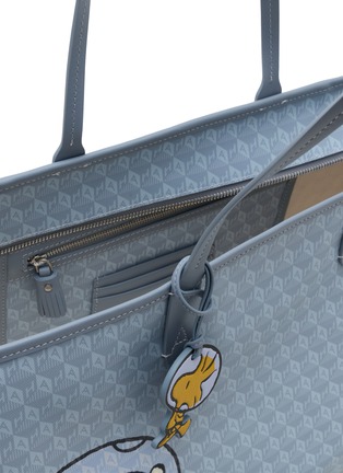 细节 - 点击放大 - ANYA HINDMARCH - X Peanuts Space Snoopy I Am A Plastic Bag Zipped Tote Bag