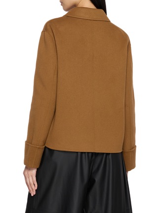 背面 - 点击放大 - THEORY - Boxy Cuff Double Face Wool Jacket