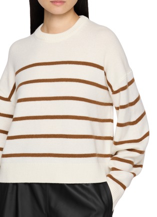  - THEORY - Crew Neck Stripe Sweater