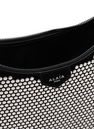 细节 - 点击放大 - ALAÏA - Demi Lune Stud Suede Bag