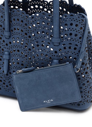  - ALAÏA - MINI 25 镂空皮革手提包
