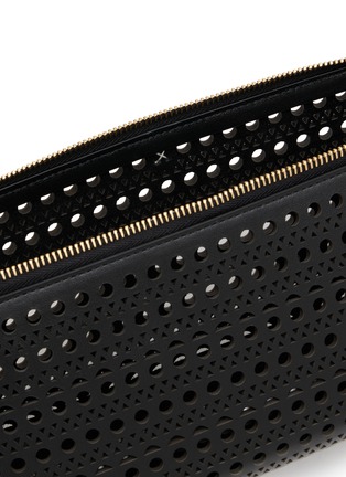 细节 - 点击放大 - ALAÏA - Delta Vienne Leather Clutch