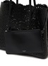  - ALAÏA - MINI 37 镂空皮革手提包