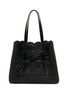 ALAÏA MINI 37 镂空皮革手提包